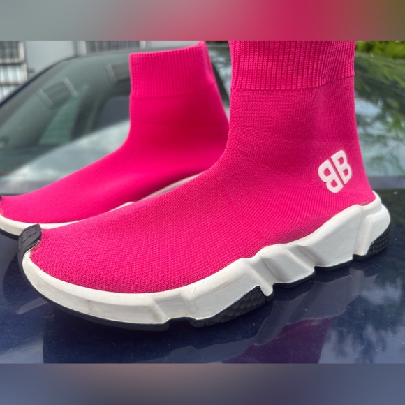 BALENCIAGA SPEED LUREX SOCK
SNEAKERS SIZE 9 - Picture 4 of 8